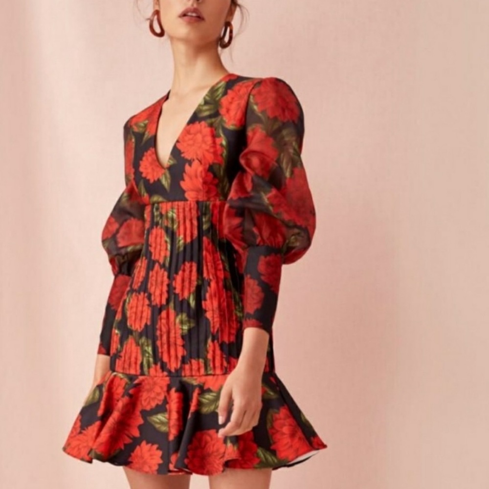 New with tags Keepsake floral dress size S